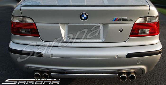 Custom BMW 5 Series Rear Bumper  Sedan (1997 - 2003) - $650.00 (Part #BM-007-RB)